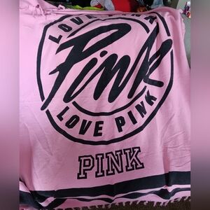 Pink Logo Blanket